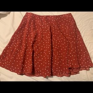 Lovers and Friends Orange Skirt